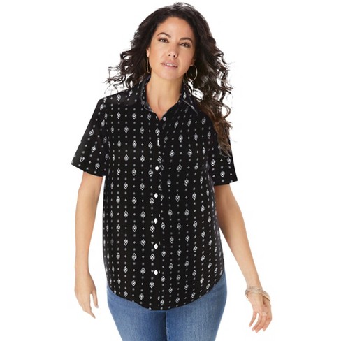 Women's Long Sleeve Classic Button-Down Shirt - Universal Thread