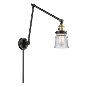 Canton - 1 Light Double Extension Swing Arm Wall Sconce In Industrial Style-30 Inches Tall and 8 Inches Wide - 1 of 1