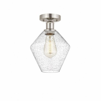 Cindyrella - 1 Light Semi-Flush Mount In Nautiical Style-11.25 Inches Tall and 8 Inches Wide