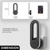 DORESshop 2-Pack Color Changing Night Light Plug into Wall, 7 Colors + RGB Chasing Mode, Sensor Light for Kids Room, Bedroom - 2 of 4