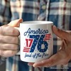 America 1776 Land of the Free Mug, Vintage 4th of July Gift| OrnamentallyYou - 3 of 4