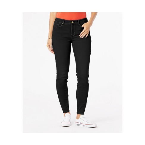 Denizen® From Levi's® Women's Mid-rise Skinny Jeans - Black Onyx 10 Long :  Target