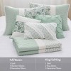 PAGED Full/Queen Quilt Set Pastoral Style 6 Piece Bedding Set, Bed in a Bag with 1 Quilt, 2 Standard Shams and 3 Decorative Pillows - 3 of 4