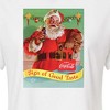 Women's - Coca-Cola - Sip Of Good Taste Vintage Coca Cola Santa Cropped Graphic T-Shirt - 2 of 4