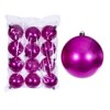 Vickerman Hot Pink Ball Ornament - 3 of 4