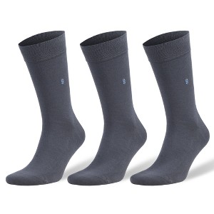 Men’s Bamboo Dress Socks – Seamless Toe, Moisture-Wicking | Available in 1, 3, or 6 Pairs - 1 of 4