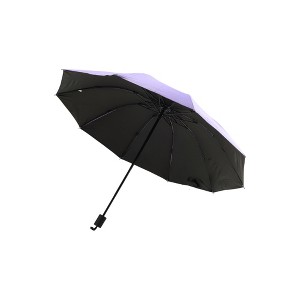 Unique Bargains Outdoor Umbrella 10-rib Little Beauty Manual Sun Protection Impact Cloth Vinyl 42.52"x29.13" 1 Pcs - 1 of 4