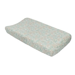 Crane Baby Cotton Quilted Changing Pad Cover - 1 of 4