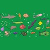 Boy's Design By Humans Funny sea creatures cartoon illustration By thefrogfactory T-Shirt - 2 of 3