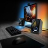 Xtreme Multicolor LED Gaming Speakers, Quality Sound/Unique Color Flow Cycle, Adjustable Volume Control - 4 of 4