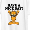Women's - Garfield - Have A Nice Day Short Sleeve Graphic T-Shirt - 2 of 4