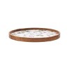 Gallerie II Edith Mango Wood Round Tray - 2 of 3