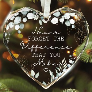 Thank You Gifts - Never Forget The Difference That You Make Ornament - Appreciation Gifts for Women - 1 of 4