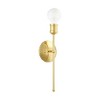 Livex Lighting Lansdale 1 - Light Sconce in  Polished Brass - 4 of 4