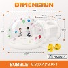AMERLIFE 10FT Inflatabla Bubble Bounce House, Bubble House Inflatable Dome - 2 of 4