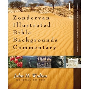 Genesis, Exodus, Leviticus, Numbers, Deuteronomy - (Zondervan Illustrated Bible Backgrounds Commentary) (Hardcover) - 1 of 1