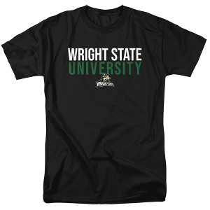 Men's Wright State University Official Stacked T-Shirt Stacked - 1 of 4