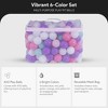 BalanceFrom Fitness 2.3 Inch Crush Proof Play Pit Balls with Reusable Mesh Storage Bag for Playpens, Bounce Houses, and Kiddie Pools - 2 of 4