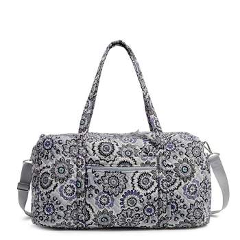 Vera Bradley Women's  Cotton Large Travel Duffel Bag