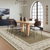 COZONY Modern Border Area Rug, Soft Washable Non-Slip Carpet for Living Room and Bedroom - 3 of 4