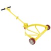 VisioGear 55 Gallon Drum Dolly, 1200 lb Capacity Oil Barrel Drum Roller Cart, Oil Drum Caddy, Yellow, 32.3"*24"*37.5" - 4 of 4