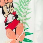 green floral, knee length dress