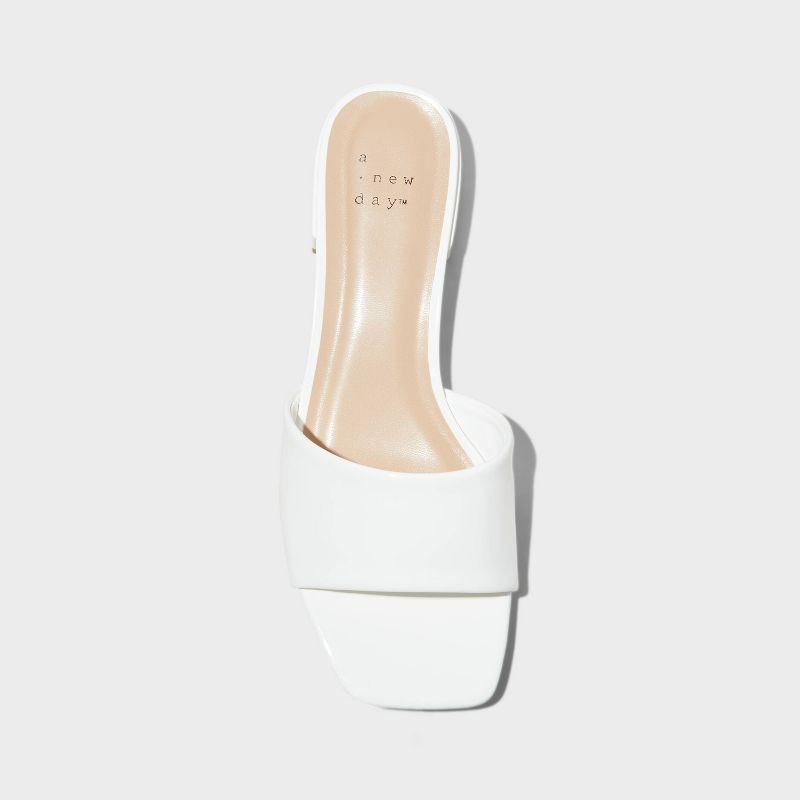 Women's Tori Mule Heels with Memory Foam Insole - A New Day™, 4 of 6