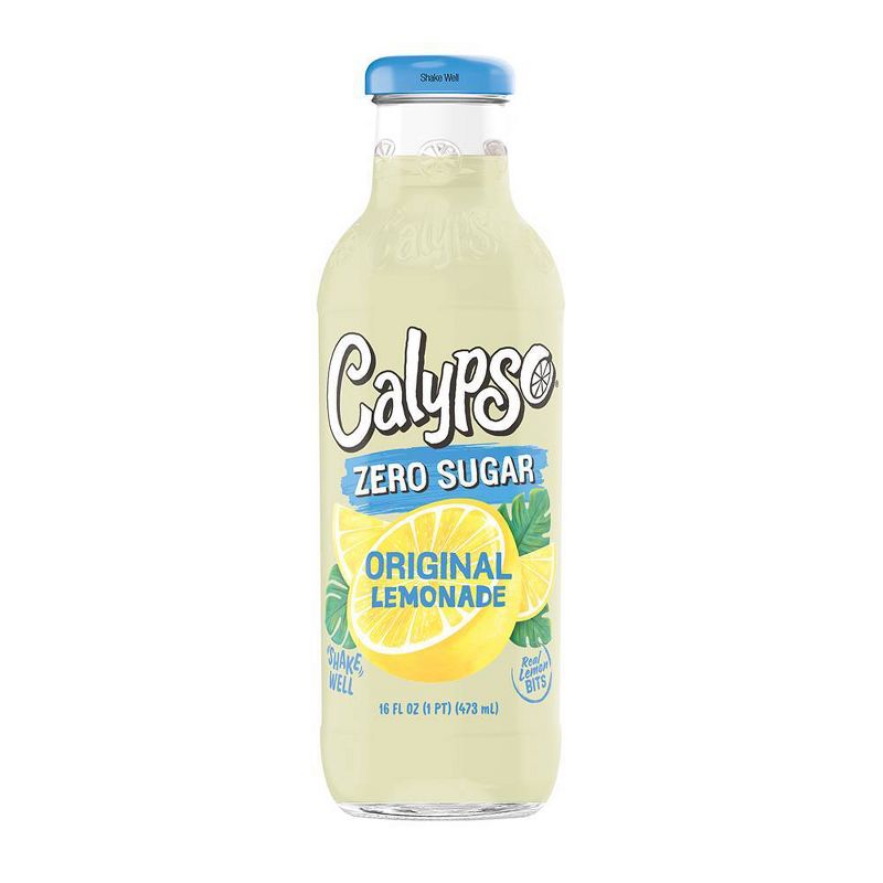 Calypso Light Natural Lemonade - 16 fl oz Glass Bottle, 1 of 5