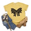 Simply Sage Market Lace Bow  Garment Dyed Tee - 3 of 4