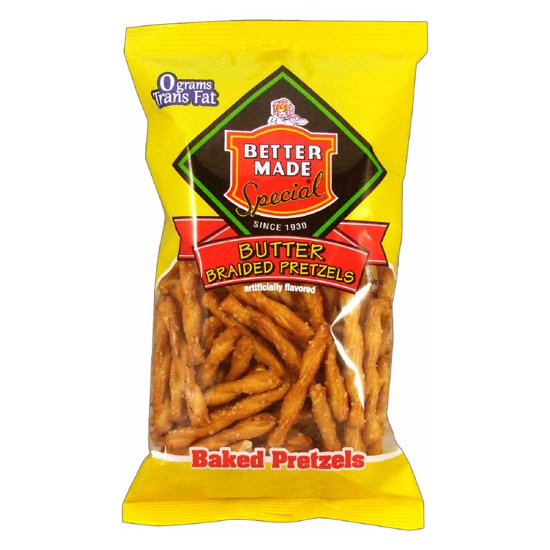 Better Made Special Butter Braided Baked Pretzels - 12oz, 1 of 5