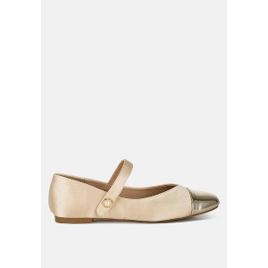 Albi Patent Toe Cap Tweed Women Mary Janes - 1 of 4
