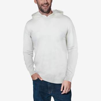 X RAY Men's Hooded Long Sleeve Sweatshirt Solid Casual Pullover Hoodie Sweater