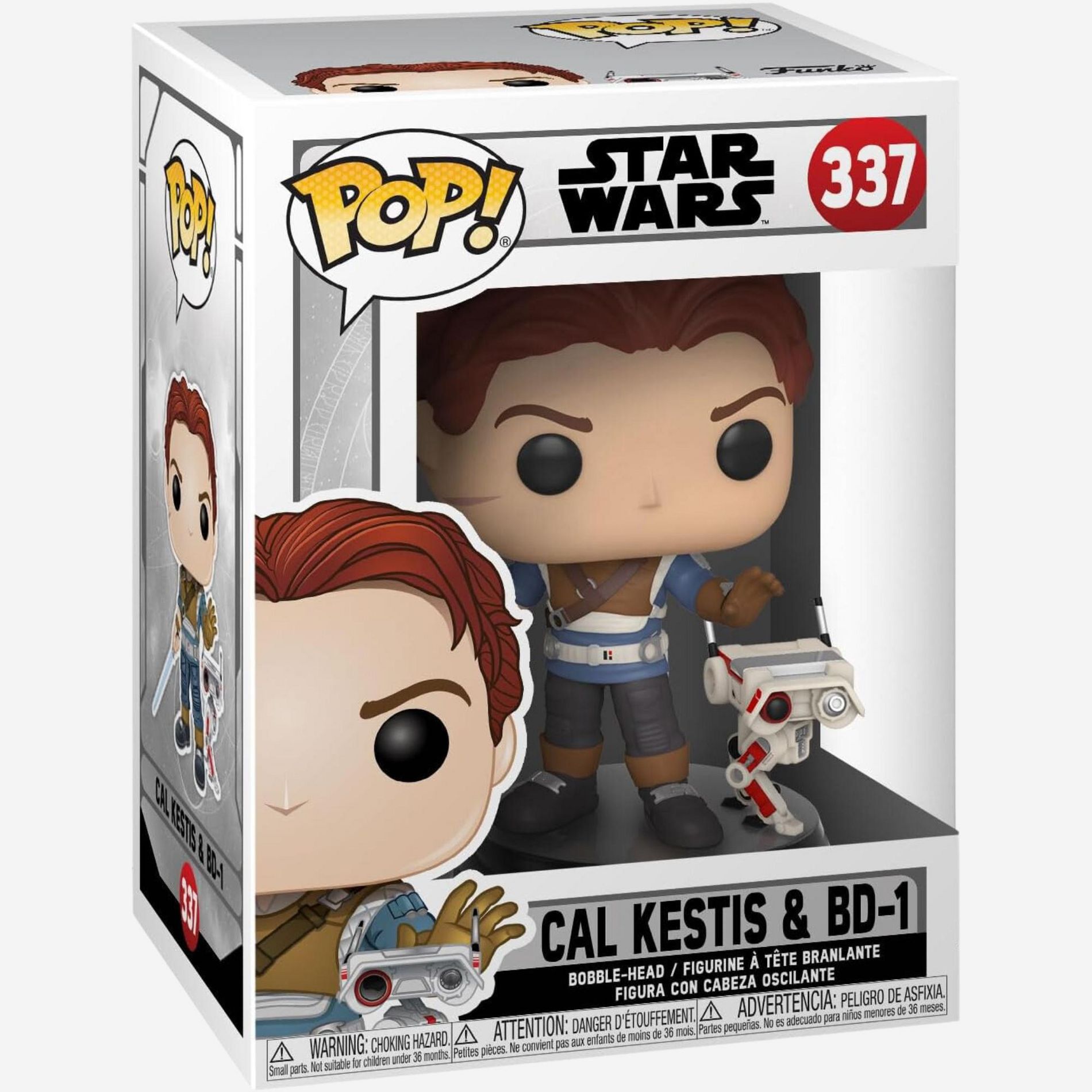 Funko Star Wars Jedi: Fallen Order Cal Kestis & BD-1 Funko Pop! Vinyl Figure #337