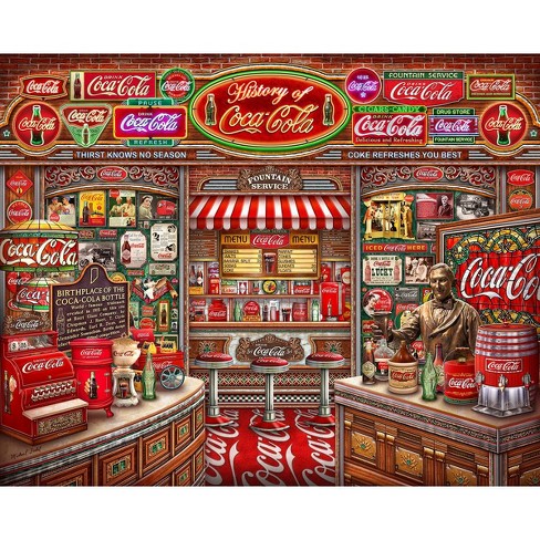 Springbok Coca Cola History Jigsaw Puzzle 1000pc