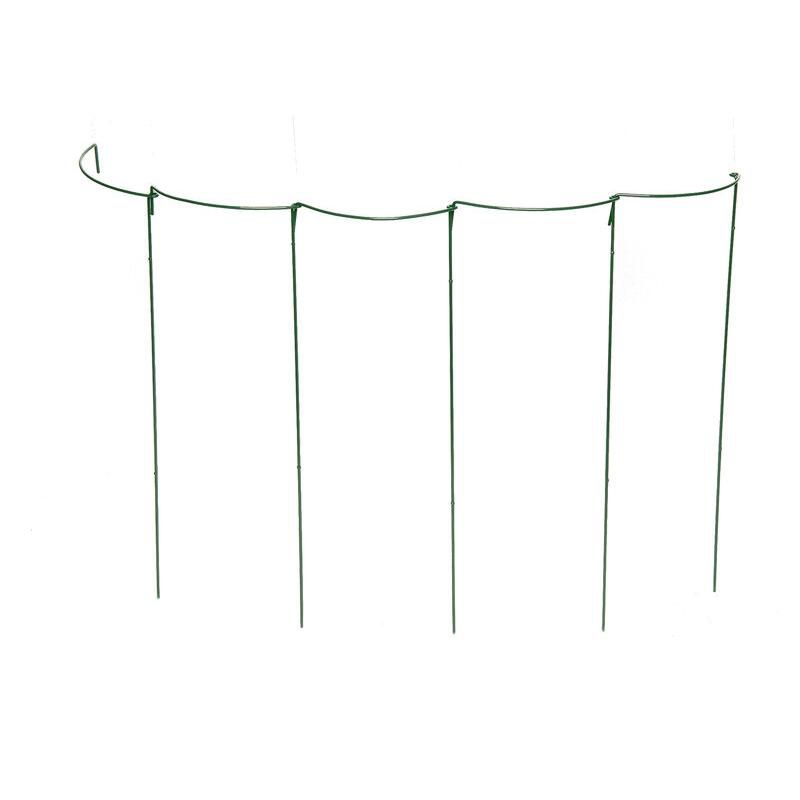 Gardener's Supply Company Plant Support Stakes | Sturdy Metal Curved Linking Stakes For Outdoor Plants & Flower Gardens Peony, Rose, Perennials, &, 2 of 4