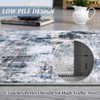 Modern Abstract Accent Rug, Non-Shedding Easy Care Area Rug, Durable Entryway & Living Room Carpet for High Traffic - 4 of 4
