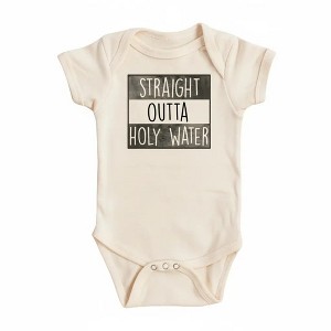 Baptism Holy Water - Baby Boy Girl Clothes Infant Onesie® Funny Cute Newborn GS1 - 1 of 4