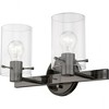 Livex Lighting Munich 2 - Light Vanity in  Black Chrome - 2 of 4