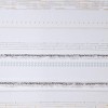 SEVOBAL Shower Curtain Cotton Printed Stripes with Tassels Buttonhole Top for Boho Bathroom Decor , Off White, 72"*72"*0.13" - 3 of 4
