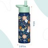 Wildkin 18 oz Stainless Steel Insulated Water Bottle for Kids - 4 of 4