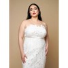Rebdolls Women's Wisteria Lace Midi Bodycon Dress - 4 of 4