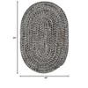 Colonial Mills Laffite Tweed Rug - Black 4x7 - 3 of 3