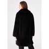 Roaman's Faux Fur Long Coat - 3 of 3