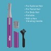 bliss Beauty Brow & Body Trimmer - Purple - 3 of 4