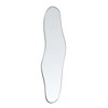Aghana Digitals Silver Rectangular Synthetic Glass Wall Mirror - Minimalist Design, Mirror Finish, - 3 of 4