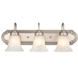 Millennium Lighting 3 - Light Vanity in  Satin Nickel - 1 of 2