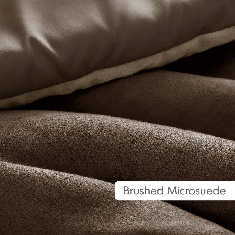 Boulder Striped Microsuede Comforter Mini Set - 510 Design, 3 of 15