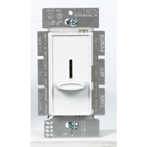 Lutron Skylark 1.5 amps Slide Fan Control White - Case of 1 - 1 each - 1 of 1