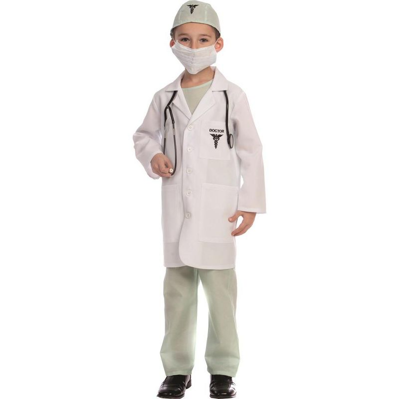 Dress Up America Doctor Costume for Kids - Dr. Scrubs Set, 1 of 3