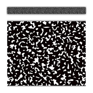 Teacher Created Resources Composition Straight Border Trim, 35 Feet (Pack of 6) - 1 of 1